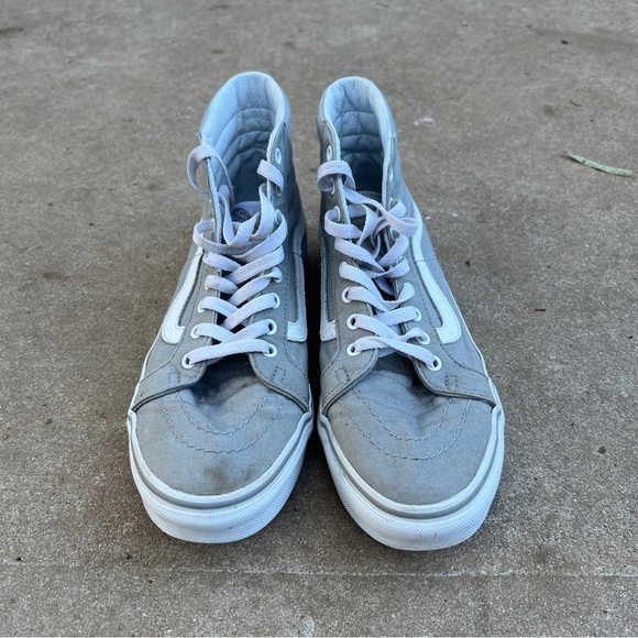 Vans Grey Sk8 Hi size 8 women (6.5 mens) - Picture 5 of 5